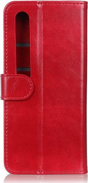 Actual product image MU Classic Crazy Horse Leather Bookcover Series (Xiaomi Mi 10i, Mi 10 Pro)