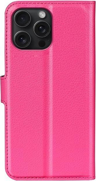 Actual product image MU Classic Litchi Leather Bookcover Series (Apple iPhone 16 Pro Max)