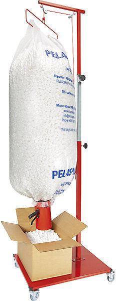 Image du produit kaiserkraft Dispositif de remplissage mobile, pour suspendre des sacs, pour matériau de