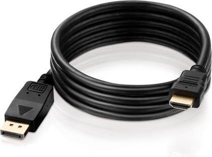 Produktbild HDgear DisplayPort — HDMI (Typ A) (1.50 m, DisplayPort, HDMI)