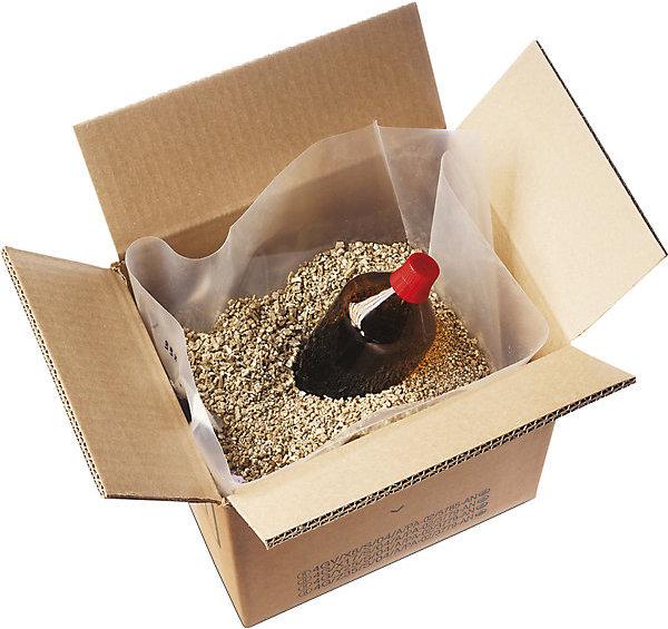 Actual product image kaiserkraft Vermiculite absorbent material, 3 - 6 mm grain size, grey, 50 l bag.