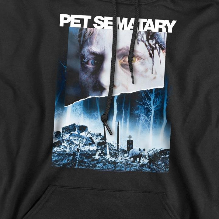 Immagine prodotto Pet Sematary Felpa con Cappuccio Poster Uomo (L)
