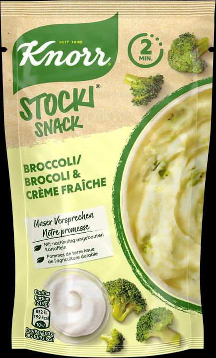 Knorr Stocki snack with broccoli, crème fraîche and Swiss potatoes (45 g)
