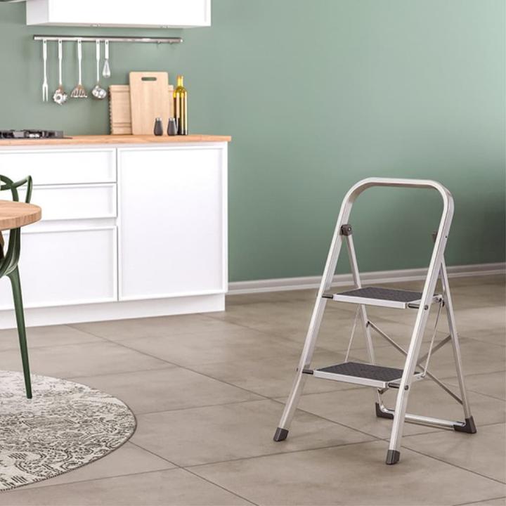 Actual product image Hailo K70 StandardLine, aluminium stepladder, 3 steps (Stepladder, 106 cm)