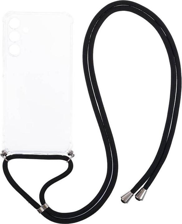 Cover-Discount Galaxy A15 - Hülle mit Umhängeband transparent (Samsung Galaxy A15)