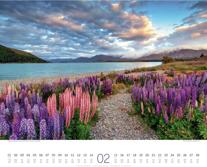 Image du produit Wege Kalender 2026 (54 x 48 cm, Couverture rigide, Allemand, Anglais, Français)