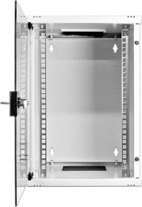 Actual product image Wirewin Wall cabinet WCAB 10 312X300X6U 10 / 6U / Black (5.71 RU, 10 inch rack)