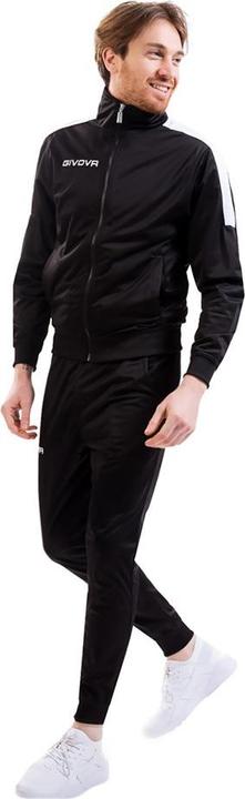No Name Givova Tuta Revolution Trainingsanzug Schwarz & Weiss TR033 1003 2XL (XXL)
