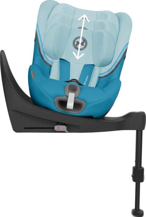 Produktbild Cybex SIRONA S2 I-SIZE Beach Blue | turquoise (Kindersitzerhöhung, ECE R129/i-Size Norm)