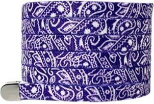 MU Classic Bandana Series 1 Paar Elastische Schnürsenkel (100 cm)