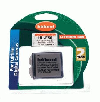 Actual product image Hähnel Spare battery HL-F50, for Fuji NP-50 (Camera battery)