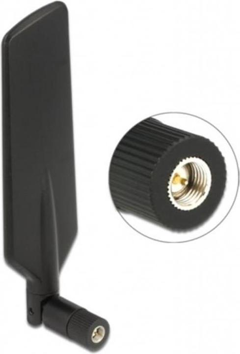 Immagine prodotto Delock Antenna LTE/HSPA/GSM, connettore SMA, nero (5G, GSM)