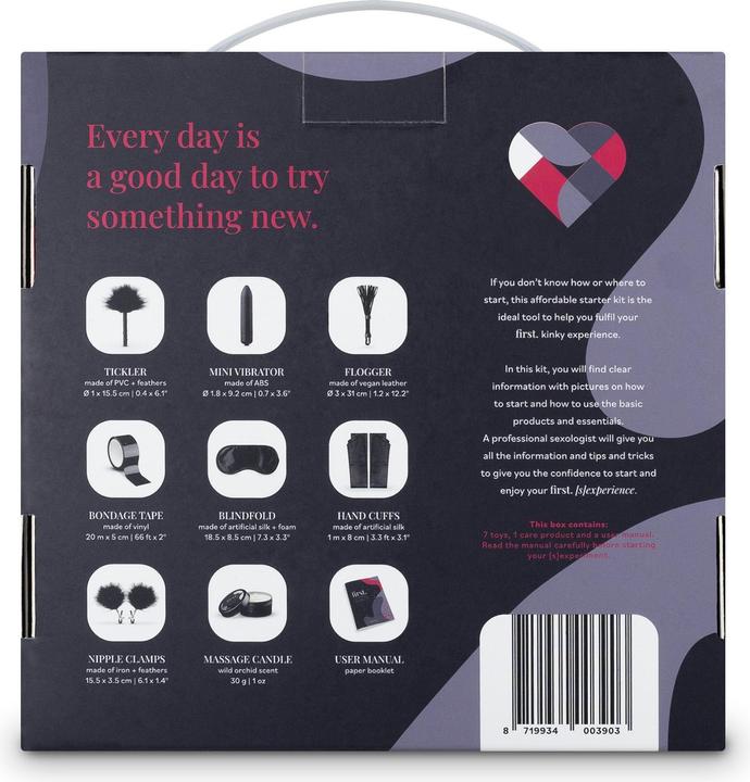 Actual product image LoveBoxxx First Kinky (S)Experience