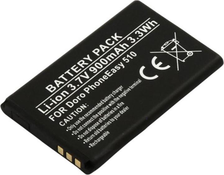 Produktbild Avizar Li-Ion Akku 3.7V 900mAh Doro PhoneEasy 510