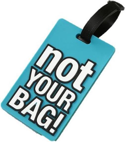 Produktbild MU Style Not Your Bag Series Gepäckanhänger mit Adressschild (Schlösser & Anhänger)