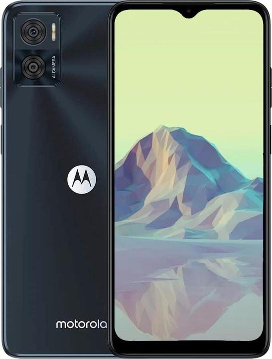 Actual product image Motorola Moto E22 (64 GB, Astro Black, 6.50", Dual SIM, 16 Mpx, 4G)