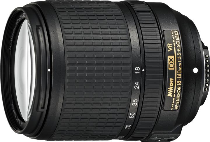 Actual product image Nikon AF-S Nikkor 18-140mm f/3.5-5.6 G ED DX VR (Nikon DX, APS-C / DX)