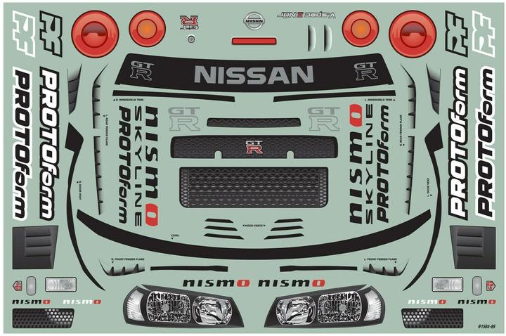 Produktbild Proline Karosserie Nissan Skyline GT-R R34 unlackiert, 1:7