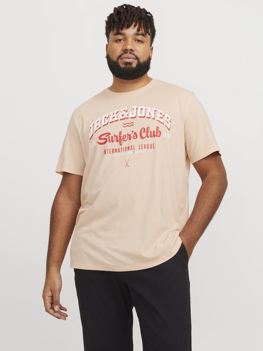 Produktbild Jack & Jones Jjelogo Tee Ss O-Neck 2 Col Aw24 S Pls (XXL)