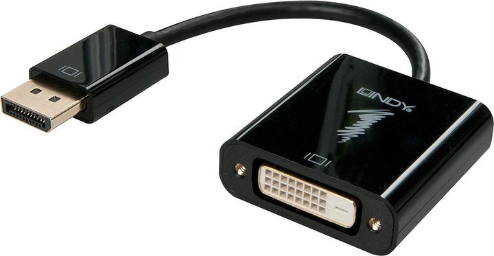 Actual product image Lindy DisplayPort to DVI-D Adapter (active, Eyefinity, Surround, Collage compatible) (DVI, 15 cm)
