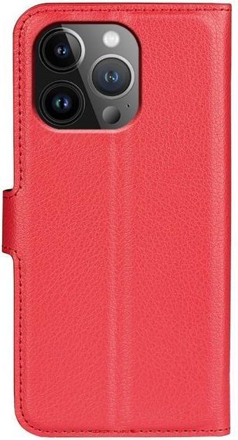 Produktbild MU Classic Litchi Leder Bookcover Series (Apple iPhone 15 Pro Max)