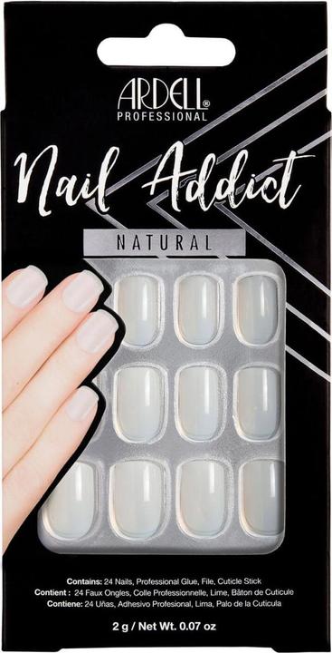 Produktbild Ardell Nail Addict - Nail Addict Natural Squared (Nagelutensil, Weiss)