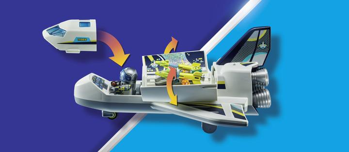 Produktbild Playmobil Space-Shuttle auf Mission (71368, Playmobil Novelmore)
