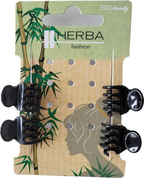 Image du produit Herba Ecofriendly Pinzettina 1.6cm schwarz (4 pcs)