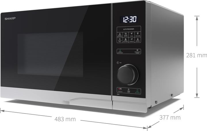 Actual product image Sharp Microwave Oven PS234 sw (23 l)