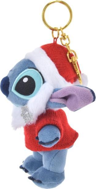 Actual product image Disney Stitch plush keyring Christmas