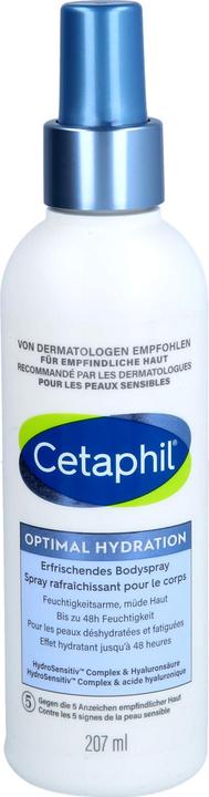 Produktbild Cetaphil Optimal Hydration Erfrischendes Bodyspray (Körperlotion, 207 ml)