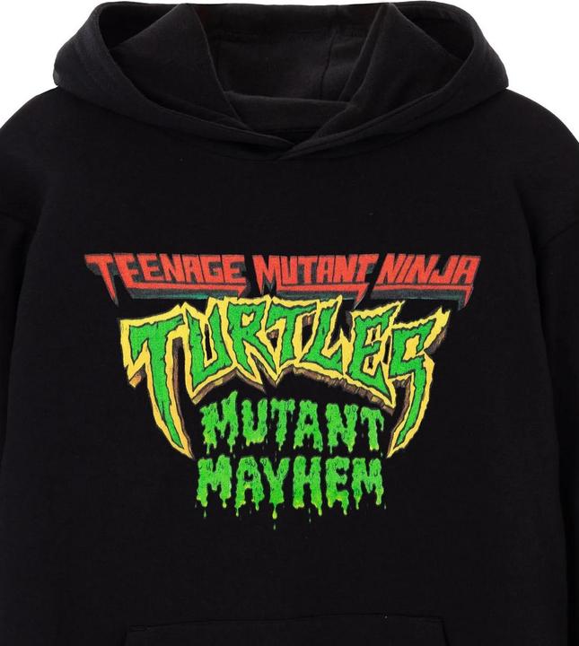 Immagine prodotto Teenage Mutant NT Felpa con cappuccio con logo da uomo (L)