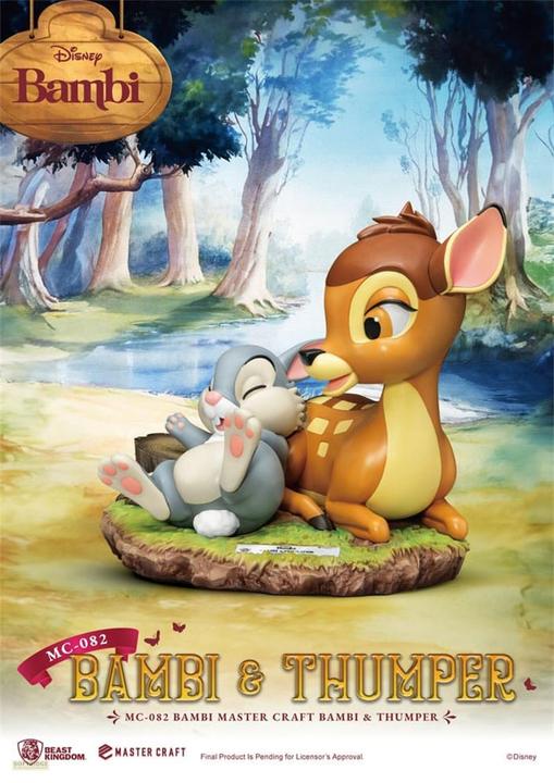 Produktbild Beast Kingdom Disney Master Craft Statue Bambi & Thumper 26 cm