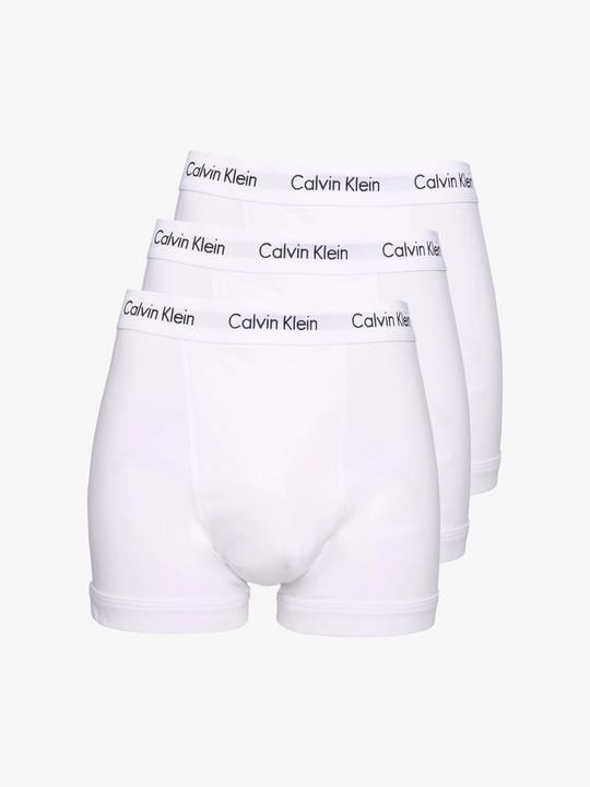 Immagine prodotto Calvin Klein Bauletto "Cotton Stretch" bianco (XL, confezione da 3)