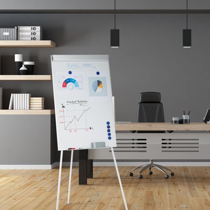 Image du produit Relaxdays Tableau blanc (80 x 75 x 175 cm)