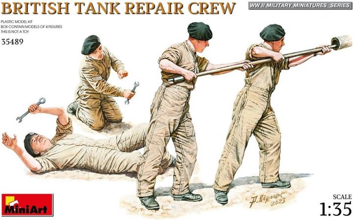 Actual product image Mini art Miniart 1:35 - British Tank Repair Crew