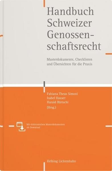 Produktbild Handbuch Schweizer Genossenschaftsrecht (Deutsch, Fabiana Theus Simoni, Isabel Hauser, Harald Bärtschi, 2022)