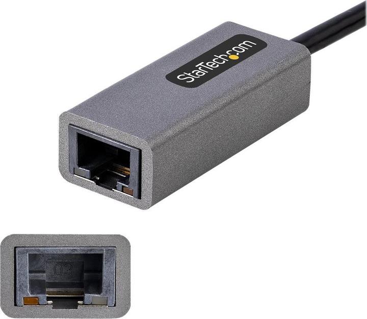 Actual product image StarTech USB To Ethernet Adapter - 1gb (USB, RJ45 Gigabit Ethernet (1x))