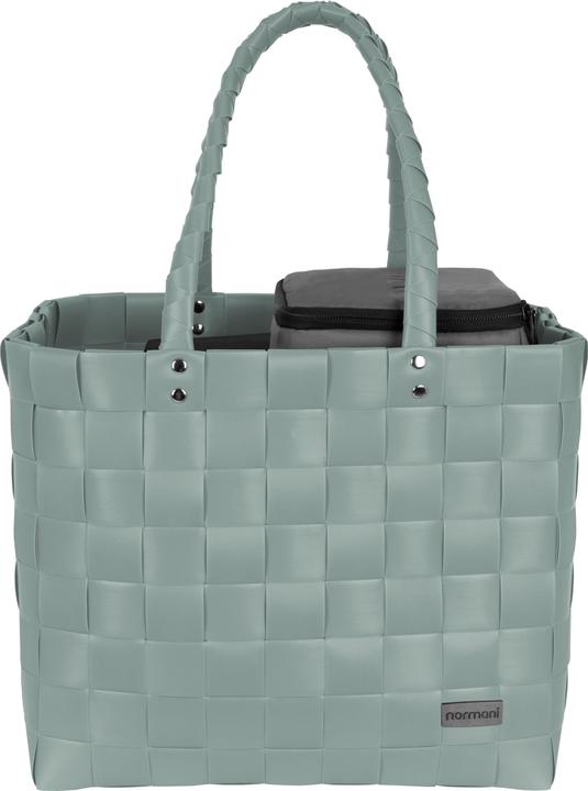Produktbild Normani Flechtkorb mit kleiner Kühltasche