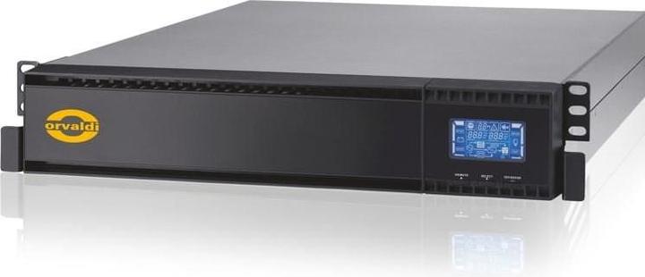 Immagine prodotto Orvaldi V1000 on-line 2U LCD doppia conversione (on-line) 1 kVA 8 uscite AC (1000 VA, 800 W, Doppio convertitore online UPS)