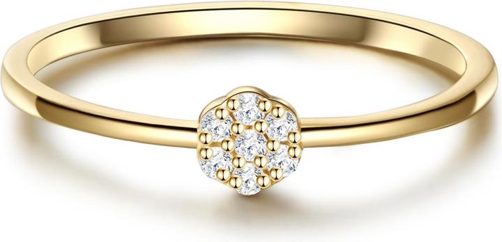 Lulu & Jane Damen Ring Messing - 35182