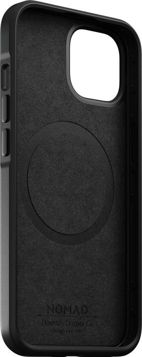 Actual product image Nomad Back Cover Modern Leather Horween iPhone 14 Black (Apple iPhone 14)