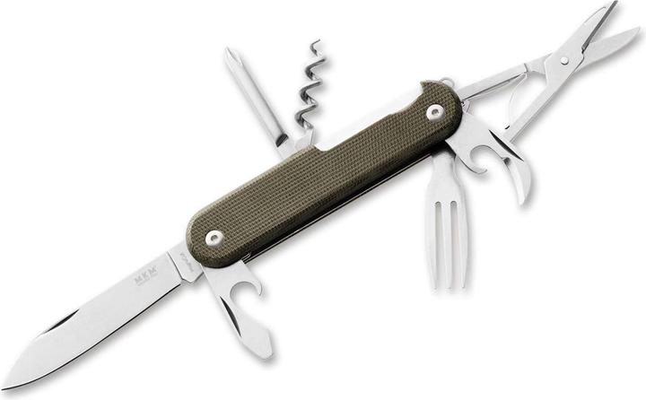 Image du produit MKM Campo 7 MagnaCut Micarta vert (6.70 cm)