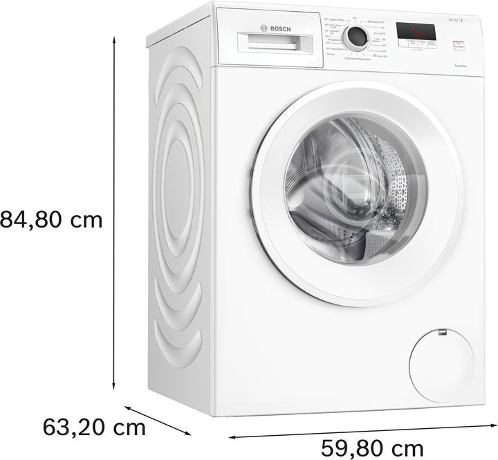 Produktbild Bosch Hausgeräte WGE02471 (7 kg, Links)
