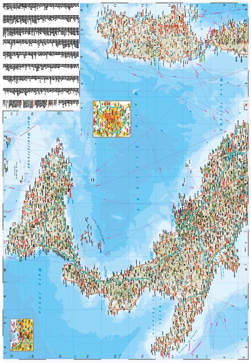 Produktbild Landkarte Italien / Italy (1:900.000)