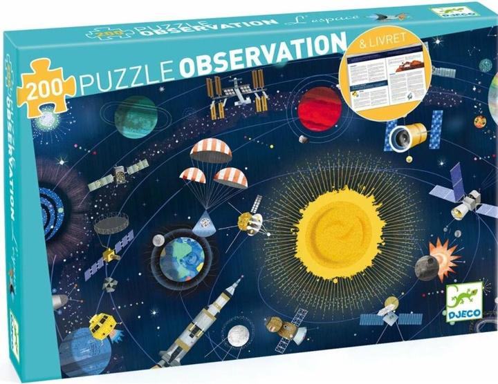 Image du produit Djeco Espace Puzzle (200 pièces)