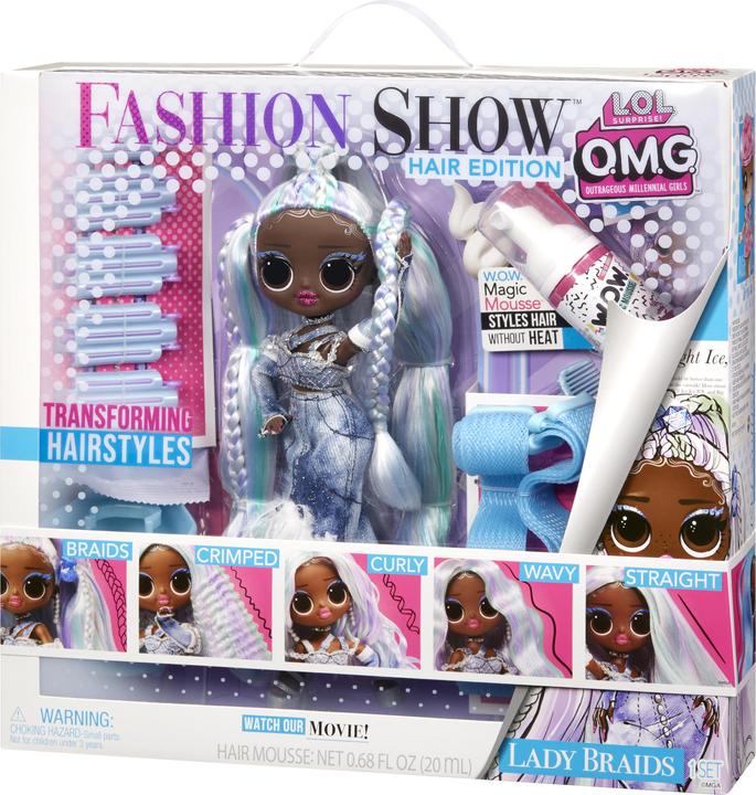 Produktbild L.O.L. Surprise! Surprise OMG Fashion Show Hair Lady Braids