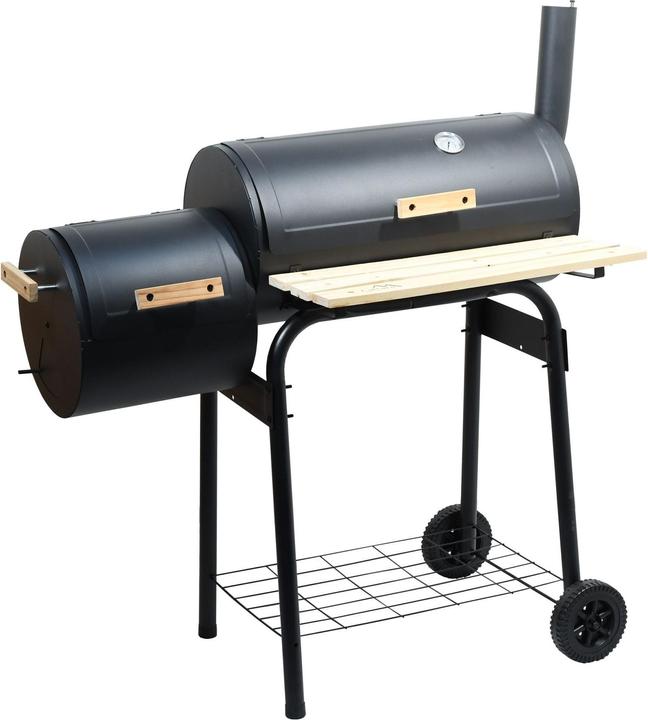 Produktbild Cattara Holzkohlegrill SMOKIE mit Räucherkammer