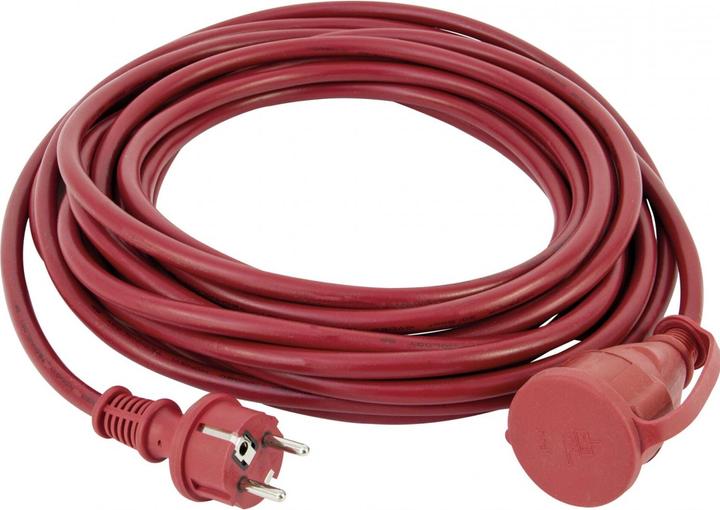 REV 0017258649 Strom Verlängerungskabel 16 A Rot 25.00 m H05RR-F 3F 3G 1,5 mm² (25 m)