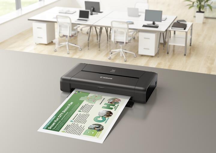 Immagine prodotto Canon PIXMA iP110 con batteria (Inchiostro, Colore)